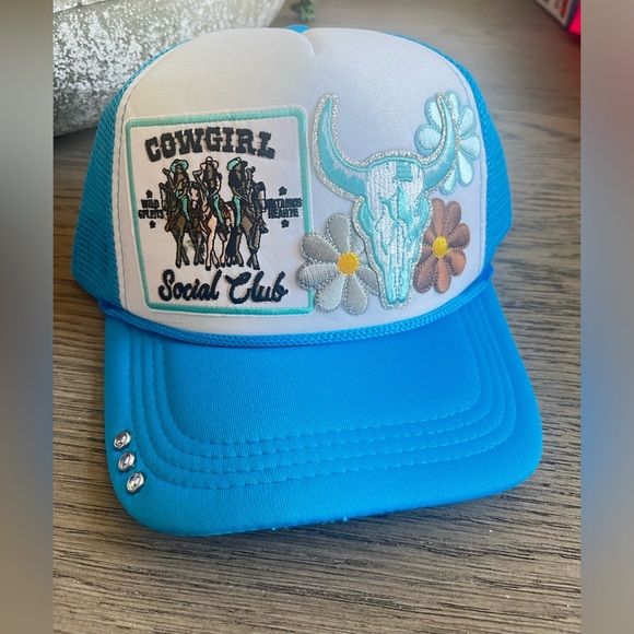 Custom Cowgirl Social Club Trucker Hat - Picture 2 of 6